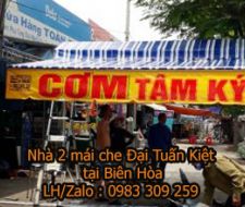 Nhà 2 mái che 2 bên tại Biên Hòa