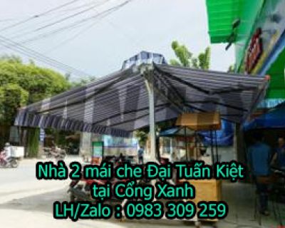 Nhà 2 mái che 2 bên tại Cổng Xanh