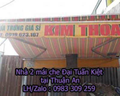 Nhà 2 mái che 2 bên tại Thuận An