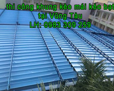 Mái kéo bạt tại Vũng Tàu