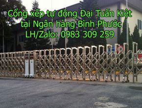 Cổng kéo tự động tại Bình Phước