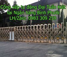 Cổng kéo tự động tại Bình Phước