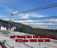 Mái kéo bạt tại Bến Cát