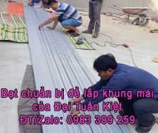 Mái kéo bạt tại Tân Uyên