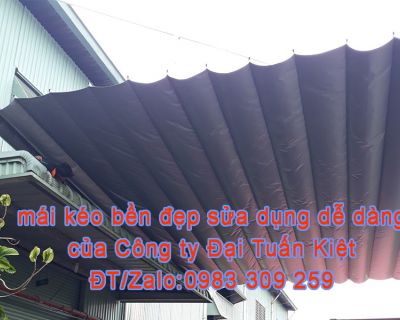Mái kéo bạt tại Bến Cát