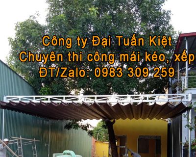Mái kéo bạt tại Dĩ An