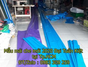 Mẫu mái che mới 2025 tại Tp.HCM