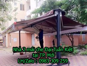 Nhà 2 mái che 2 bên tại TP. Mới