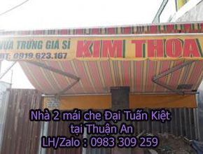 Nhà 2 mái che 2 bên tại Thuận An