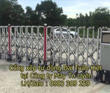 Cổng kéo tự động tại Tân Uyên