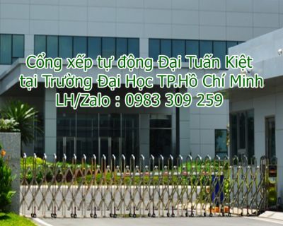 Cổng kéo tự động tại TP.Hồ Chí Minh