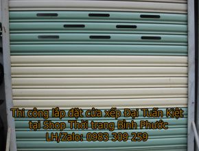 Cửa xếp tại Bình Phước
