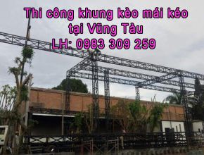 Mái kéo bạt Tại Vũng Tàu