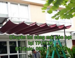 Cung cấp mẫu mái xếp di động chất lượng tại Bình Dương