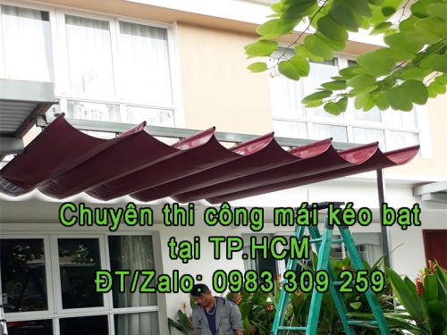 Mái kéo bạt tại TP HCM