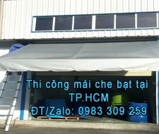 Mái kéo bạt tại TP HCM