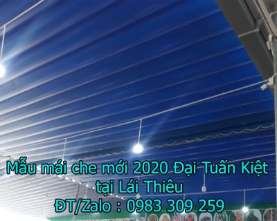Mẫu mái che mới 2025 tại Lái Thiêu