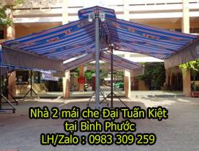 Nhà 2 mái che 2 bên tại Bình Phước
